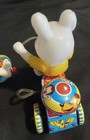 Vintage Celluloid Wind Up Rabbit Toy