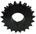 Ds80q20 20-tooth  80 Standard Roller Chain Split Taper Double Single Sprocket  1