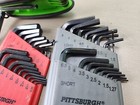 Pittsburgh Allen Wrench Lot Metric Inches Hex Tool K6