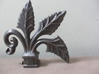 Antique Vintage Cast Iron Finial Gate Fence Topper Cap Salvage Square Post 1 2 