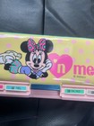Vintage Disney Minnie Mouse Pencil Organizer Mechanical Pencil Box Pastel Color