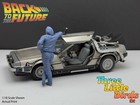 Back To The Future Doc Brown Custom Resin Figure   Diorama Unpainted Multi Sizes