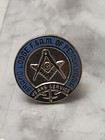 Grand Lodge F  a m  Of Pennsylvania Years Service Pin Silver Tone