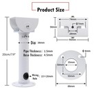 Universal Cctv Security Camera Wall  Ceiling Mount Bracket For Dome  Ip Cameras