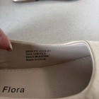 Girls Sz 12 Flower Girl Party Church Shoes Felix Flora Satin Bow Pearl Anklet