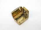 George Iv Sterling Silver Vinaigrette Antique 1825 London William Fearn
