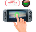 4x For Nintendo Switch Screen Anti-scratch Hd Protector Tempered Glass Hd Clear