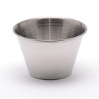American Metalcraft Mb4 Stainless Steel Tall Round Sauce Cup - 4 Oz  Capacity I