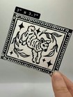 Original Linocut Print     naivety    Lamb  3   x3 7    Printmaking Art  Open Edition