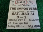 Vintage 90 s Dance   Lax The Imposters Handbill Poster Rave 90 s Dance Music La