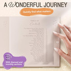 Baby Memory Book Boy Girl Extra Space Favorite Photos First Year Keepsake Themed