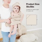Hooded Baby Towels For Newborn 2 Pack 100  Muslin Cotton Towel For Babies   hig   