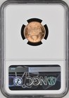 1998  1c Rd  Lincoln Memorial One Cent  Ngc Ms69rd  6613710-006