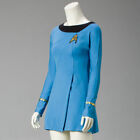 Cosplay Tos Female Duty Uniforms The Original Series Blue Gold Red Dress Costume