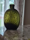 Old Near Mint Olive Forest Green Mt  Vernon 1 2 Pint Cornucopia Urn Flask Choice