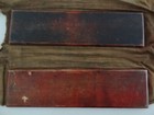 Old Mongolian Tibetan Buddhist Pair Of Wooden Manuscript Cover