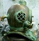 Antique Morse Brass Diving Scuba Sca Divers Us Navy V Divers Deep Mark Helmet