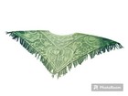 Mesh Crochet Shawl Wrap Scarf Girls With Fringe Tassels Green 2hip By Wrapper