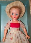 Arranbee Nanette Doll 17in Original Dress Carrying Case Hat Fashion Vintage Vg