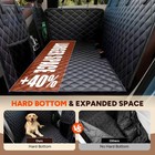 Waterproof Dog Car Back Seat Cover Non-slip Hammock W  Side Flaps For Suv Truck