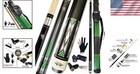 Professional 2-piece Billiard Pool Cue Stick Set