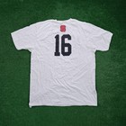 Nc State Wolfpack Ncaa Adidas Men s White Footbal  16 Jersey T-shirt