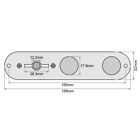 Black Loaded Prewired Control Plate Harness Switch Knobs For Tl Tele Telecaster