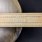 Jay Pee Duty Belt Size 48  Double Stiched Plain Black Bridle Cow Hide
