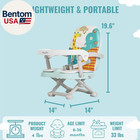 Dream On Me Munch N Go Booster Seat For Babies 6   36 Months  3-in-1 Feeding  Floo