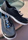 Speedo Men s Hybrid Watercross Water Shoes  navy white Size 13  Nwob