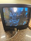 Sylvania 13-inch Srt 2113 Tv Crt Retro Gaming A v Inputs Tested Works W remote