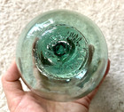 Rare Japanese Antique Glass Float        made In Japan    Mark     3 94      Hand-blown