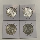 Lot 4 Coins  Us 3-1965-1-1966-kennedy Silver Half Dollar 40  Silver Coin