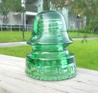 Great Yellow Green Cd 162 Lynchburg Glass Insulator