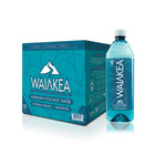 Waiakea Hawaiian Volcanic Water  1 Liter Bottles  12 Pack - Naturally Alkaline