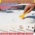 Marine Fiberglass Repair Kit For Boats  Gelcoat Epoxy Filler For Holes Cracks