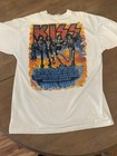 Kiss Alive Worldwide Tour 1996 97 Vintage Band T-shirt Size Xl Double Sided