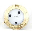 Brass Finish Porthole Nautical Maritime Wall Ship Cabin Window Handmade New Gift