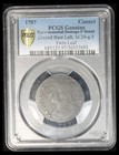 1787 Connecticut Copper - Draped Bust Left  M 24-g 5 Twin Leaf        Tq2931 jen