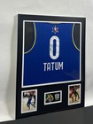Framed Signed Jayson Tatum Boston Celtics All-star Nike Swingman Jersey Jsa Coa
