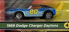Auto World - 1969 Dodge Charger Daytona   80  - Blue yellow - Ho Slot Car -new  