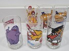 Mcdonalds Vintage 1977 Collectors Series Glasses Complete Set Of 6 Drinkware 