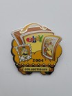 2004 Ebay Live Collectibles Yellow Background Vintage Enamel Lapel Pin