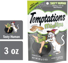 Temptations Mixups Tasty Human Chicken Liver   Beef Flavors Soft   Crunchy Cat