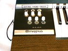 Vintage Magnus Model 380 Usa Organ  See Video Electric 6 Chord  Tested 60s - 70s