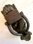 Antique C 1886 Victorian Nautical Seashell Architectural Salvage Doorknocker