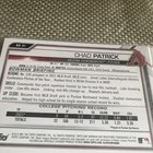 Chad Patrick 2021 Bowman Draft 1st Paper Lot Of 6  Cards Bd-51