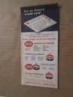 Pan-am Amoco Highway Road Map Of Alabama And Mississippi 1956