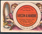 Magic 3-minute Headache Cure Faricum Powder Pot Lid Before   After Trade Card