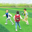 Safigle Sticky Ball Vest Set With 10 Soft Fleece Balls - 2 Sticky Jerseys For   